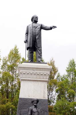 Brigham Young monument, Salt Lake City, Salt Lake City + Bozeman + Canada 2016