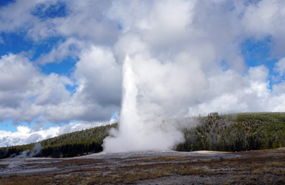 Old Faithful, Yellowstone 2016