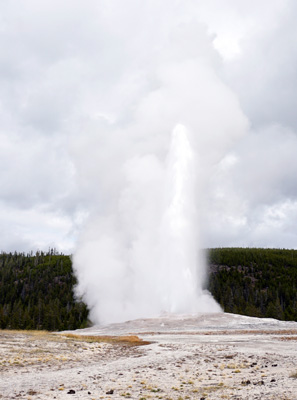 Old Faithful, Yellowstone 2016