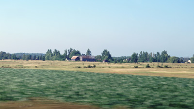 Rich farmland, between Montreal and Toronto, Across Canada 2017