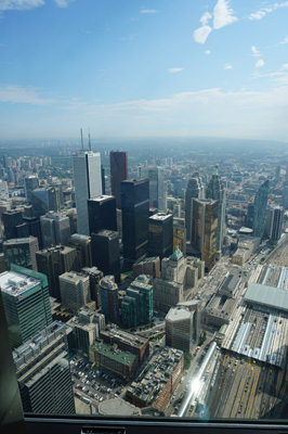 View from CN Tower, Across Canada 2017
