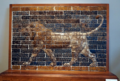 Babylonian Lion, Royal Ontario Museum, Across Canada 2017