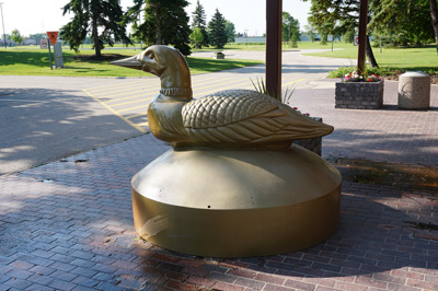Loonie at Royal Canadian Mint, Winnipeg, Across Canada 2017