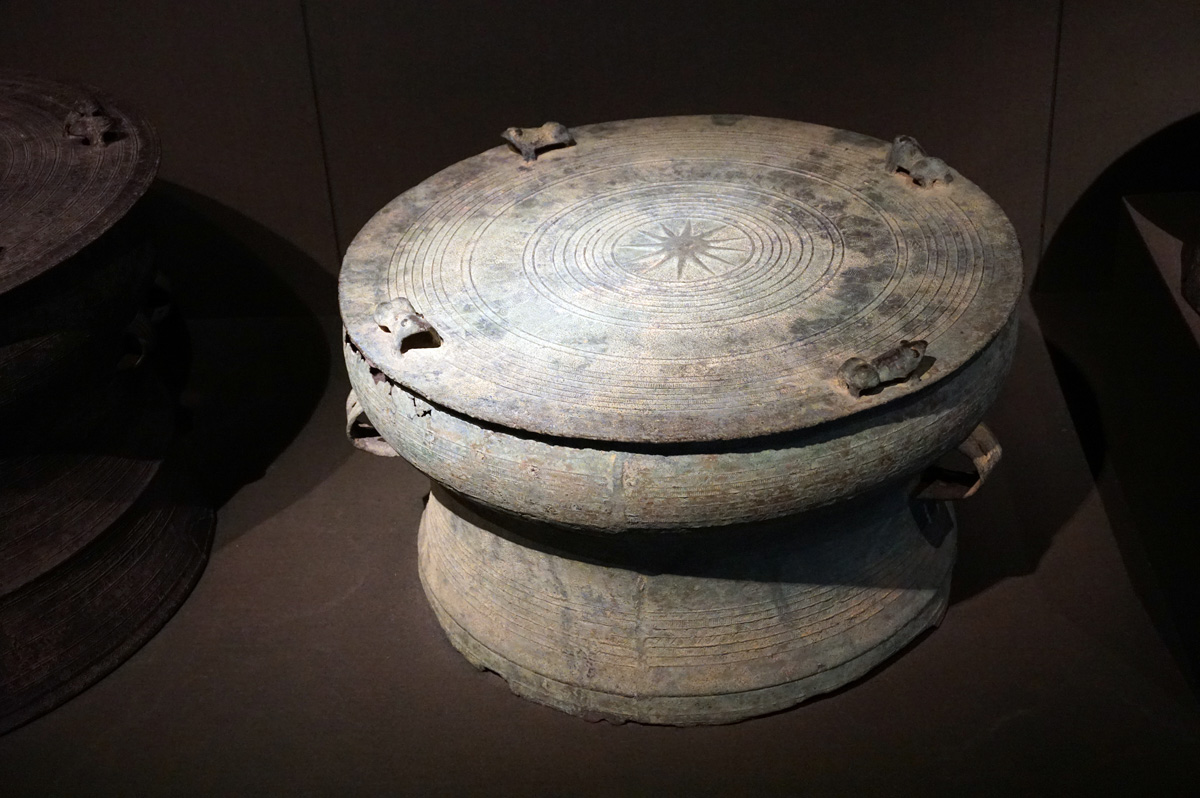Shanghai Museum, Bronze Drum of "SW Minority" 1st-3rd c AD