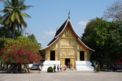 Wat Xieng Thong: Chapel, Luang Prabang, Laos Spring 2017