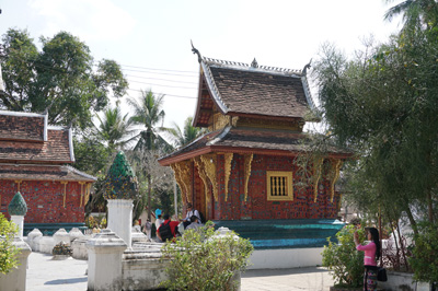 Wat Xieng Thong: Chapel, Luang Prabang, Laos Spring 2017