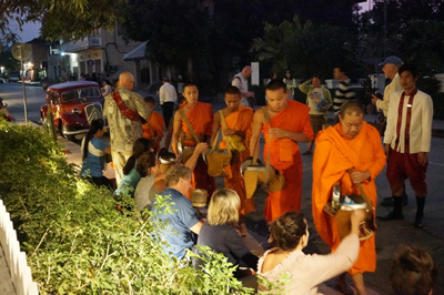 Tak Bat, Laos Spring 2017