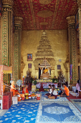Wat Si Muang, Vientiane, Laos Spring 2017