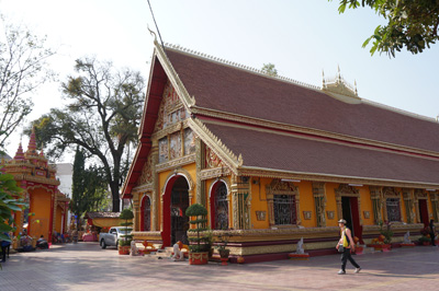 Wat Si Muang, Vientiane, Laos Spring 2017
