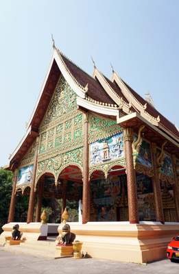 Wat Inpeang, Vientiane, Laos Spring 2017