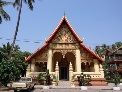 Wat Chanthaburi, Vientiane, Laos Spring 2017