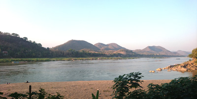 The mighty Mekong, Luang Prabang, Laos Spring 2017