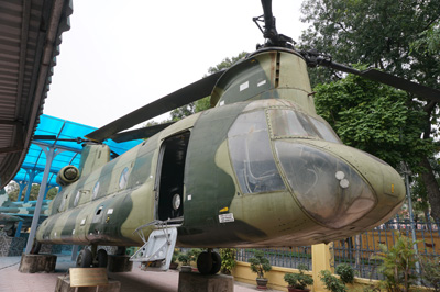 Captured US Chinook-47, Military Museum, Vietnam Spring 2017