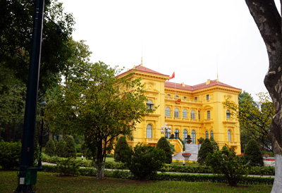 President's Palace, Ho Chi Minh Mausoleum, Vietnam Spring 2017