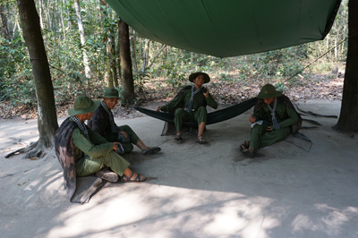 Cu Chi Tunnels, Vietnam Spring 2017