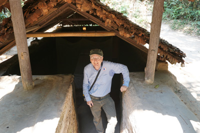 It's good to be back out!, Cu Chi Tunnels, Vietnam Spring 2017