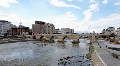 Skopje, Macedonia, Balkans 2017