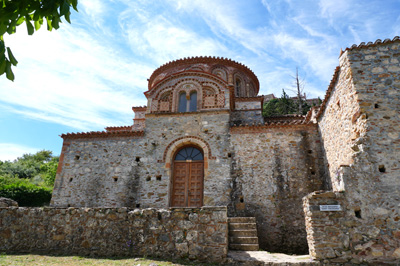 St Theodore Church, Mystras: A Byzantine Fortress City, Greece May 2017