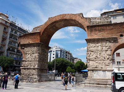 Arch of Galerius, Rotunda of Galerius, Greece May 2017