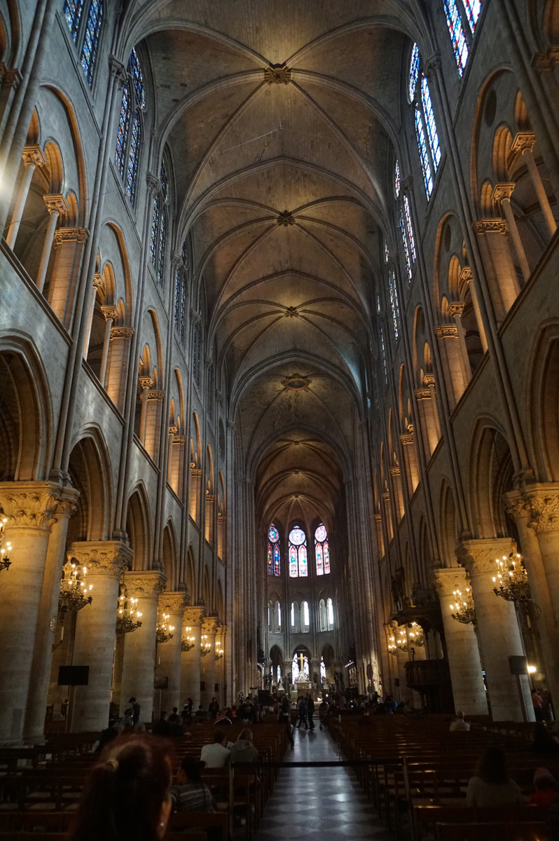 Paris, Notre Dame interior