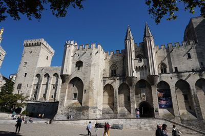 Main Facade (1), Palais des papes, France 2017