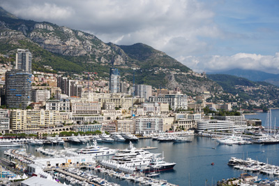 A compact and densely built-up city state., Monaco, France 2017