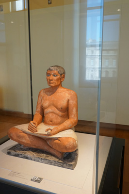Egyptian Scribe (~2400 BC), Near and Middle East, France 2017