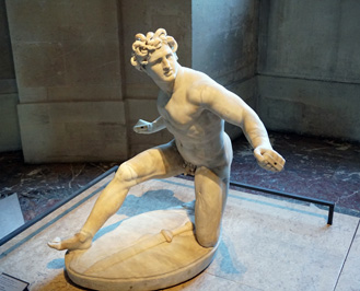 Dying Gaul (~130 AD), Greek and Roman statuary, France 2017