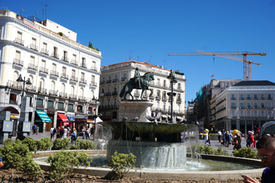 Plaça Puerta del Sol, Madrid, Spain 2017