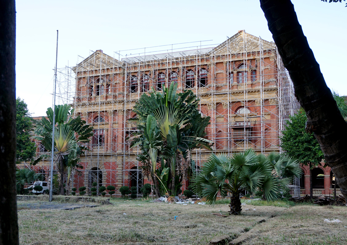 Colonial Rangoon, Secretariat: Old British HQ