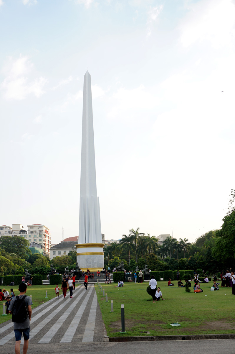 Other Yangon, Independence Obelisk