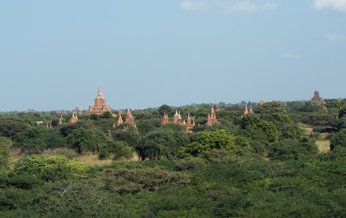 Bagan at Ground Level, View from Ta Wet Paya