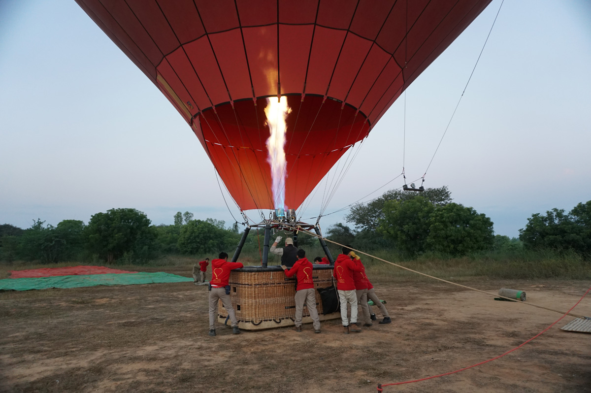 Balloons Over Bagan