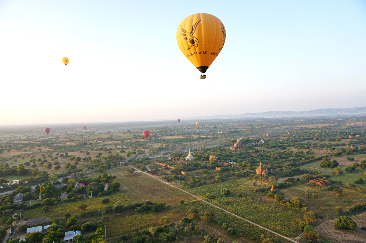 Balloons Over Bagan