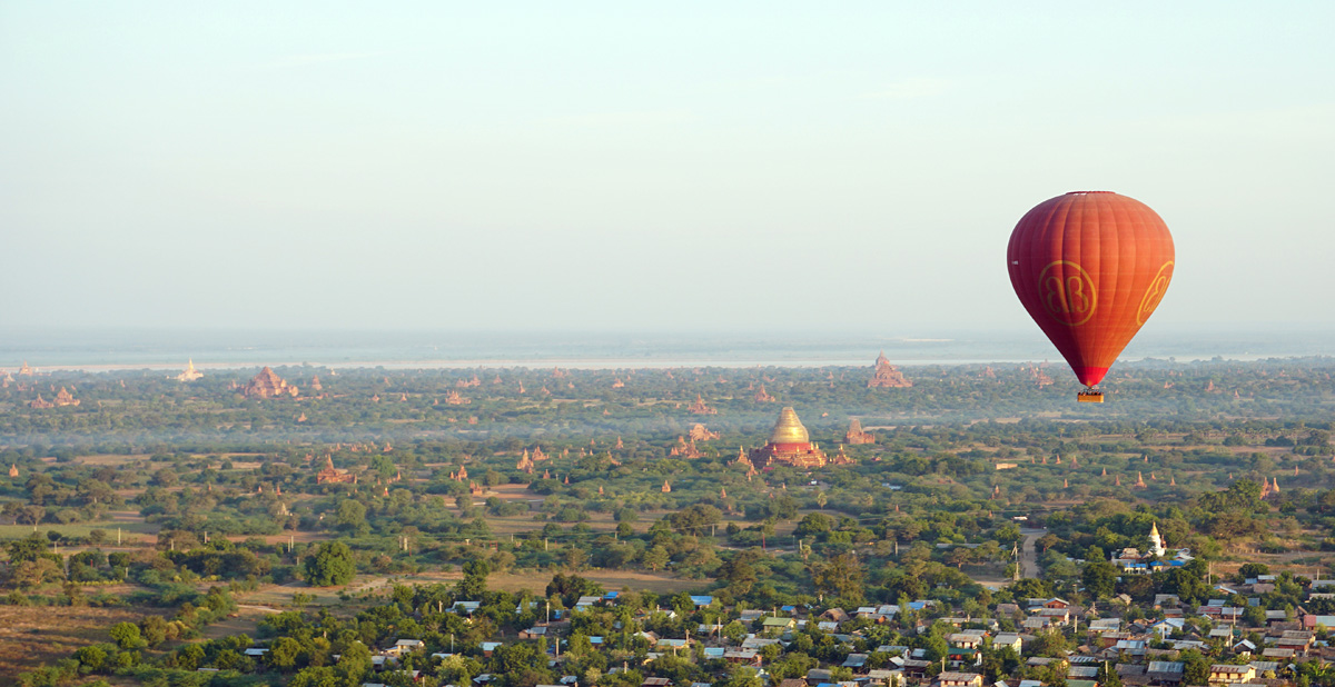 Balloons Over Bagan