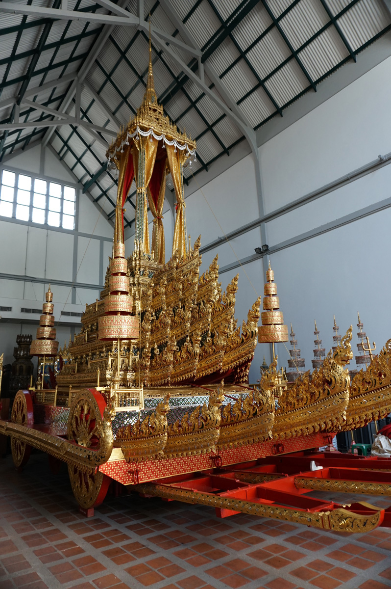 Around Bangkok, Royal Funerary Chariot (~1796)