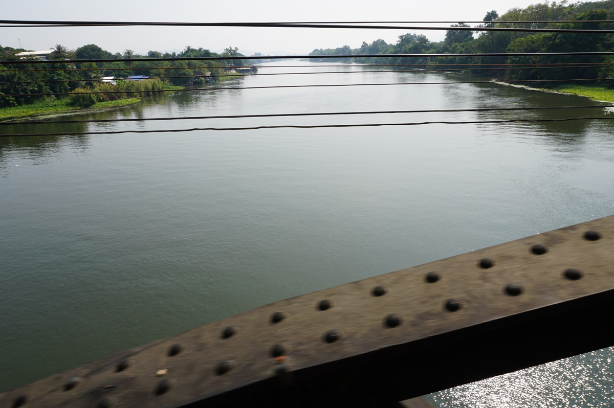 A Trip on the Death Railway, Across the bridge