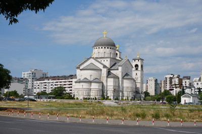 Cathedral of Christ's Resurrection (brand new), Podgorica:Cathedral of Christ's Resurrection, Balkans 2018