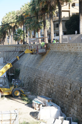 Wall restoration & maintenance, South Nicosia: Venetian Walls, Cyprus 2018