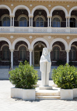 Archbishop Makarios statue, South Nicosia, Cyprus 2018