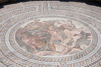 House of Theseus, Pafos Archaeological Site, Cyprus 2018