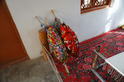 Atlas Silk Workshop, in Jiya Xiang, Xinjiang - Fall 2019