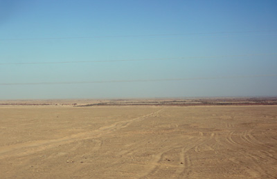 40 minutes West of Hotan, Hotan to Kashgar, Xinjiang - Fall 2019