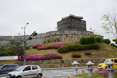 Hwaseong Fortress, Korea, Spring 2018