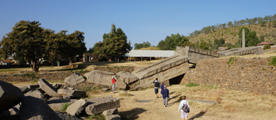 Collapsed Great Stele, Axum: Northern Stelae Field, Ethiopia++ 2018