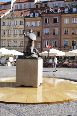 "Syrenka" Mermaid Statue, Warsaw: Palace and Old Town, Poland 2018