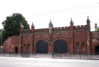 Friedland Gate, Kaliningrad Fortifications and Gates, Russia 2018