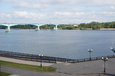 Volga at Yaroslavl, Russia 2018