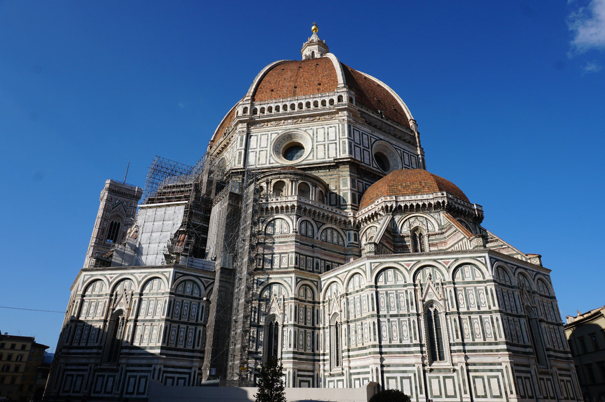 Florence Duomo, Duomo (from East)