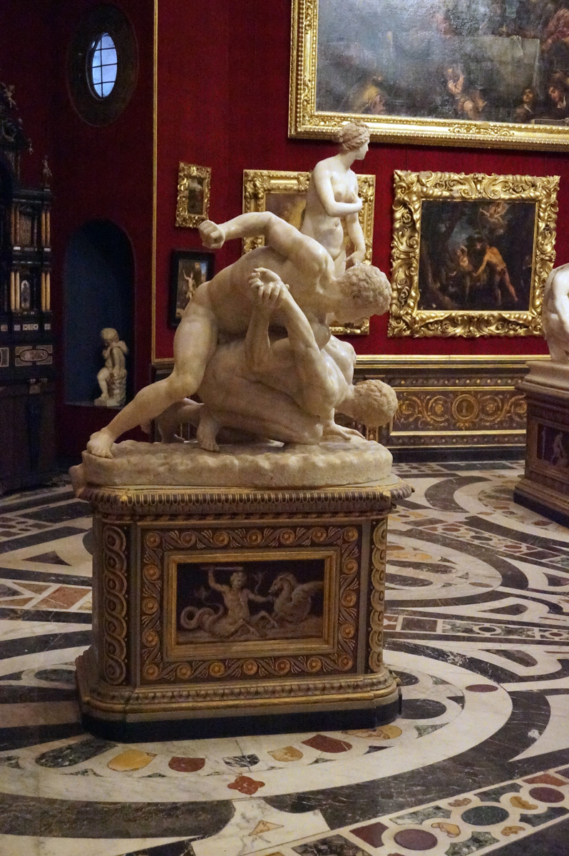 Uffizi Gallery, Classical wrestlers